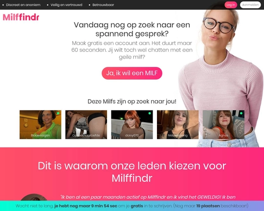 MILFfindr.nl Logo