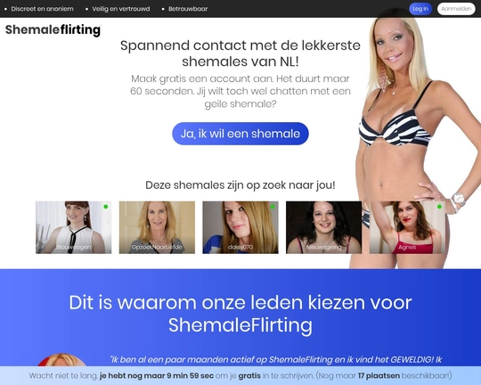 ShemaleFlirting.nl Logo